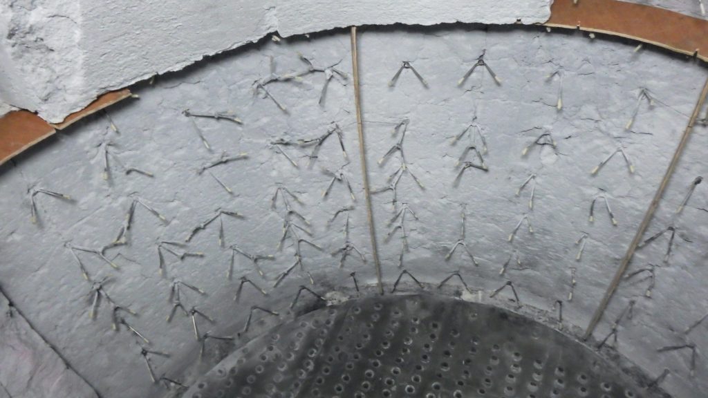 Refractory structure inspection