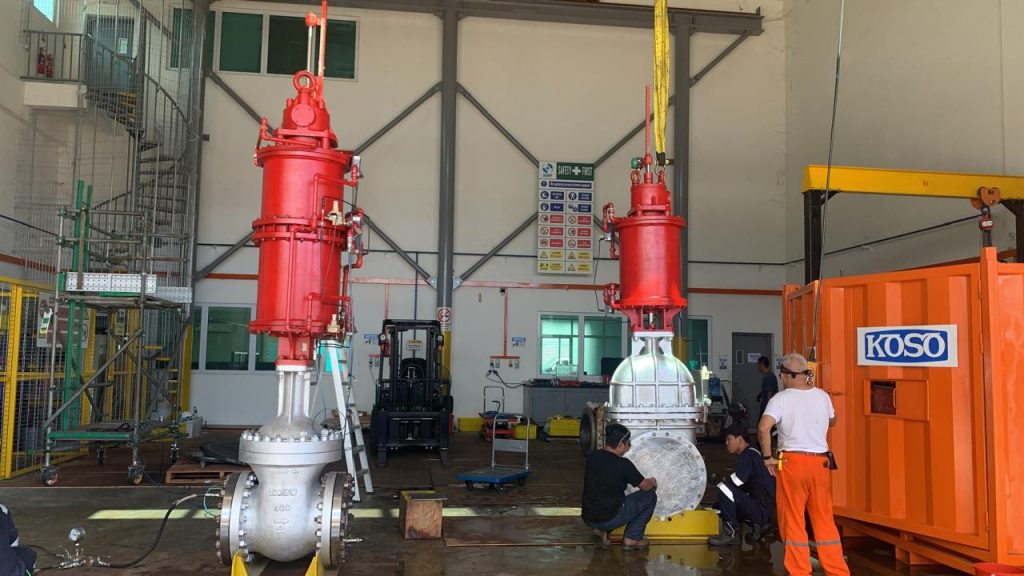 Valve service facility