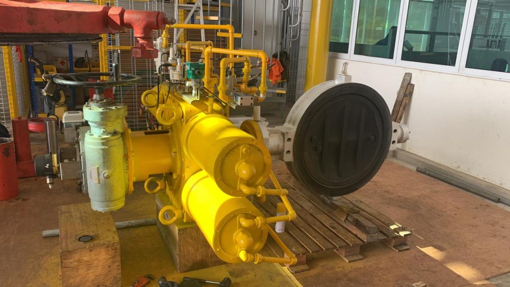 Valve testing setup
